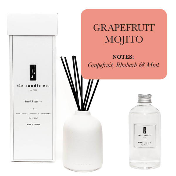 Reed Diffuser - Grapefruit Mojito