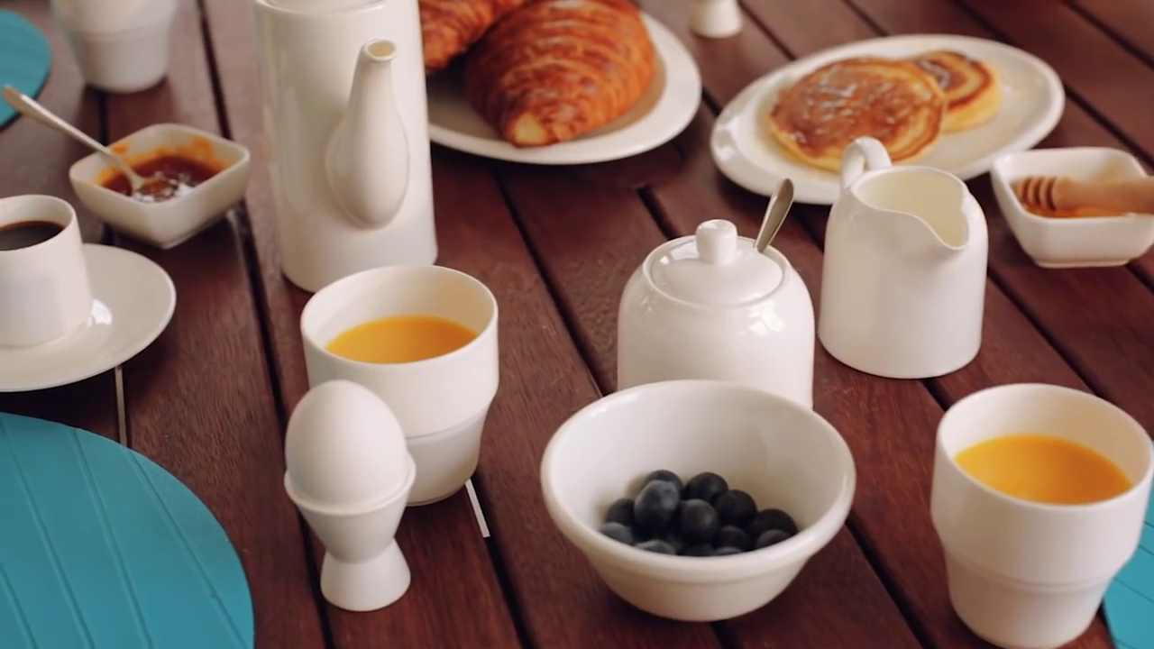 White Sugar Bowl 11 Oz & Creamer